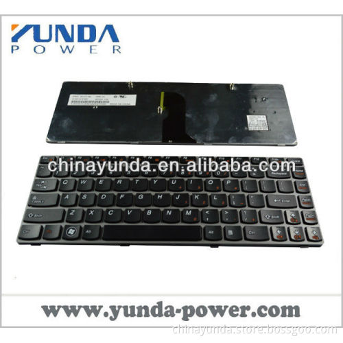 Laptop keyboard replacement for LENOVO Ideapad Z450 Z460 Z460A Z460G GRAY FRAME BLACK